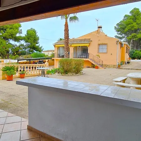 ヴィラ Agaves Piscina Y Barbacoa